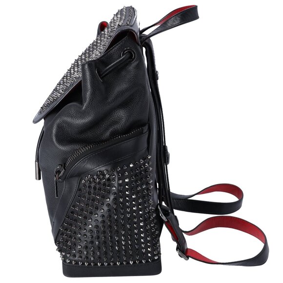 Christian Louboutin Explorafunk Backpack Black Red Leather Studded main image 7